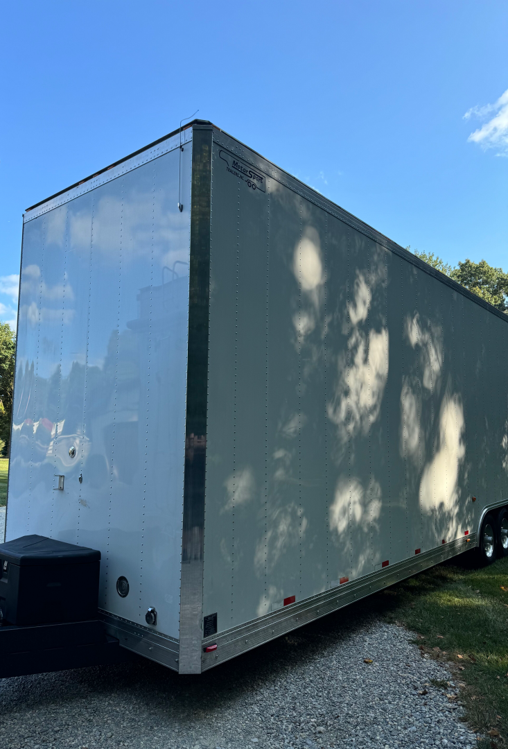 Used 2005 Gold Rush Motorsports All Aluminum 36’ Stacker Trailer