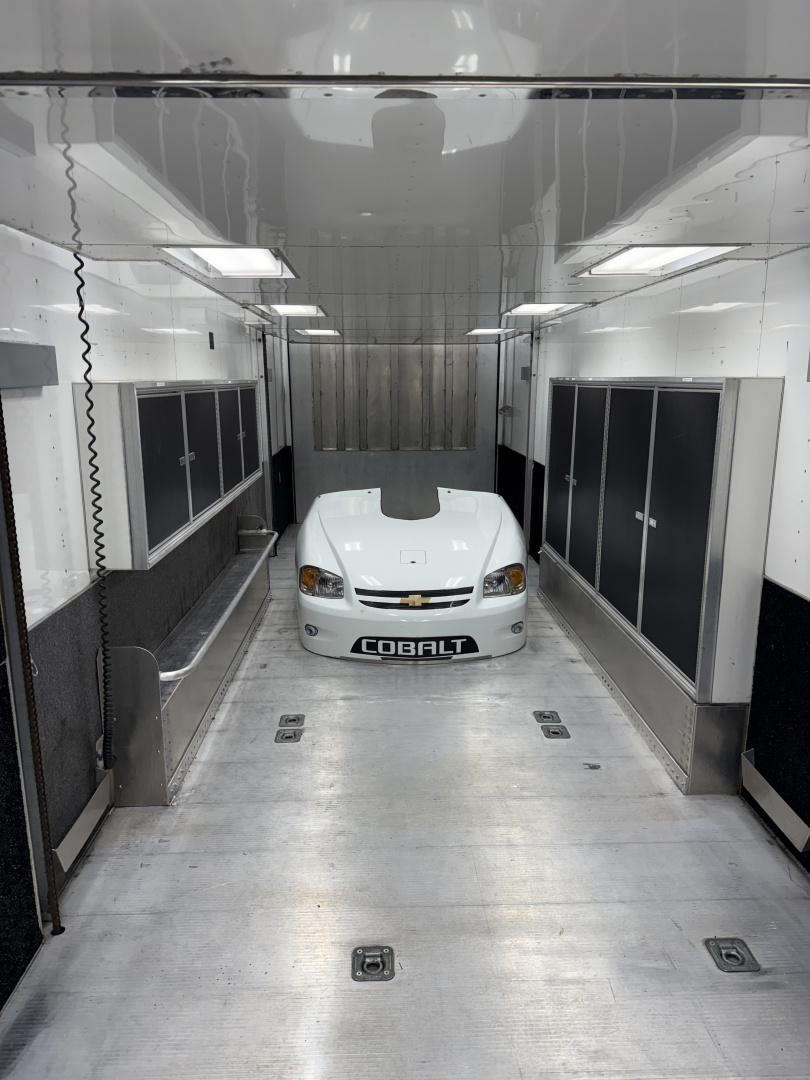 Used 2005 Gold Rush Motorsports All Aluminum 36’ Stacker Trailer