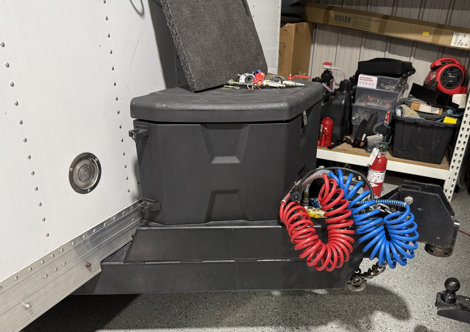 Used 2005 Gold Rush Motorsports All Aluminum 36’ Stacker Trailer