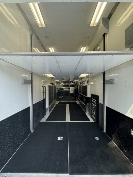 Used 2005 Gold Rush Motorsports All Aluminum 36’ Stacker Trailer