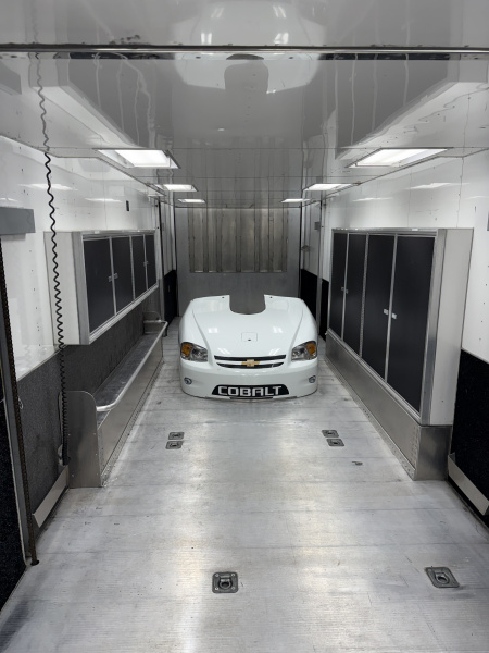 Used 2005 Gold Rush Motorsports All Aluminum 36’ Stacker Trailer