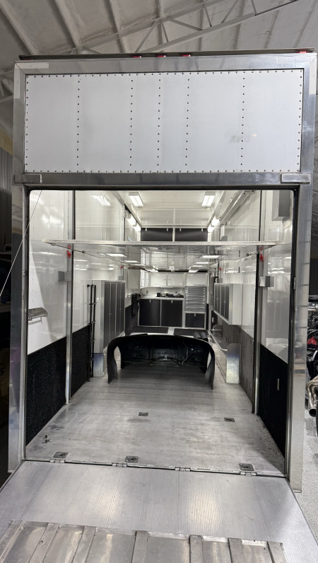 Used 2005 Gold Rush Motorsports All Aluminum 36’ Stacker Trailer