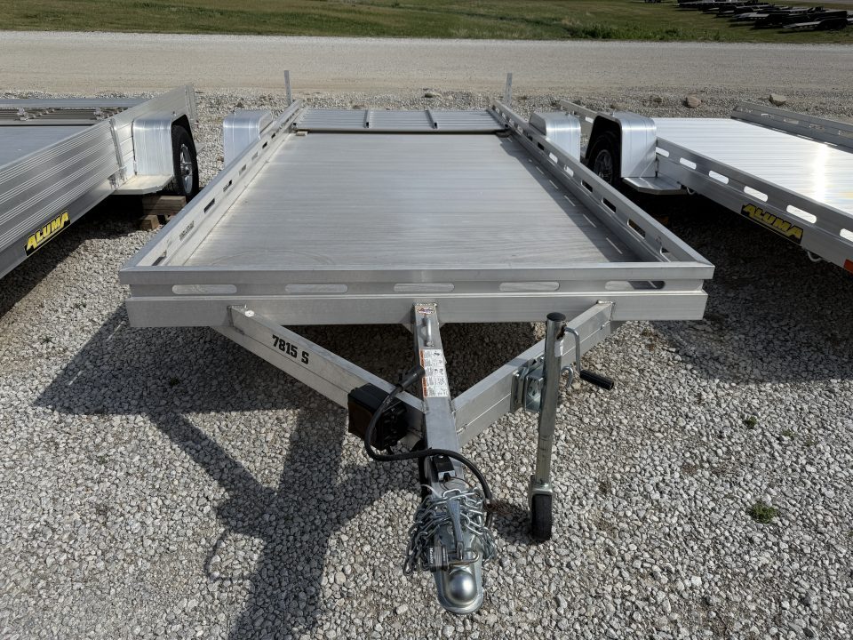 New 2027 Aluma 7815TILT-S-EL Utility Trailer