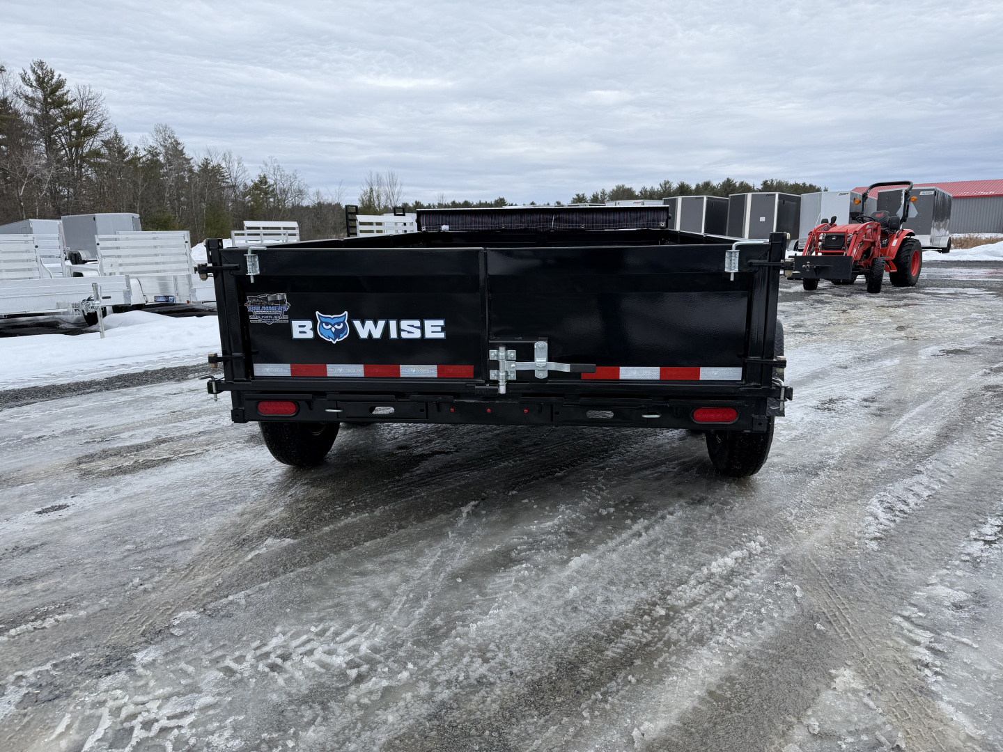 New 2026 BWISE DT712LP-LE-12 Dump Trailer