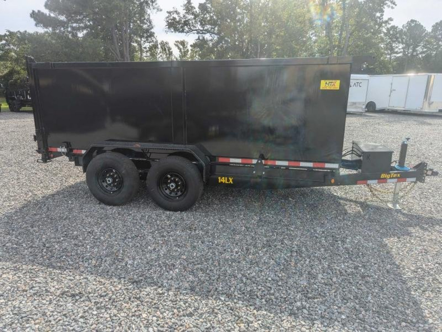 New 2026 Big Tex 7x14 14LX 14K Dump w/ Slide-In Ramps & 4' Sides