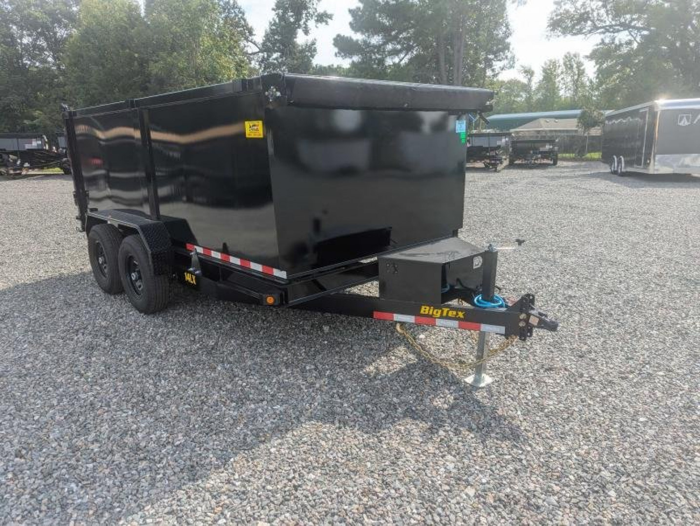 New 2026 Big Tex 7x14 14LX 14K Dump w/ Slide-In Ramps & 4' Sides