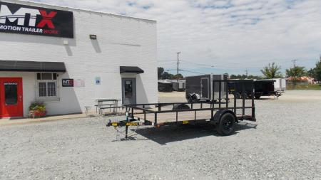 New 2026 Big Tex Trailers 6x12 35SA w/ 4' Spring Assist Tailgate Utility Trailer