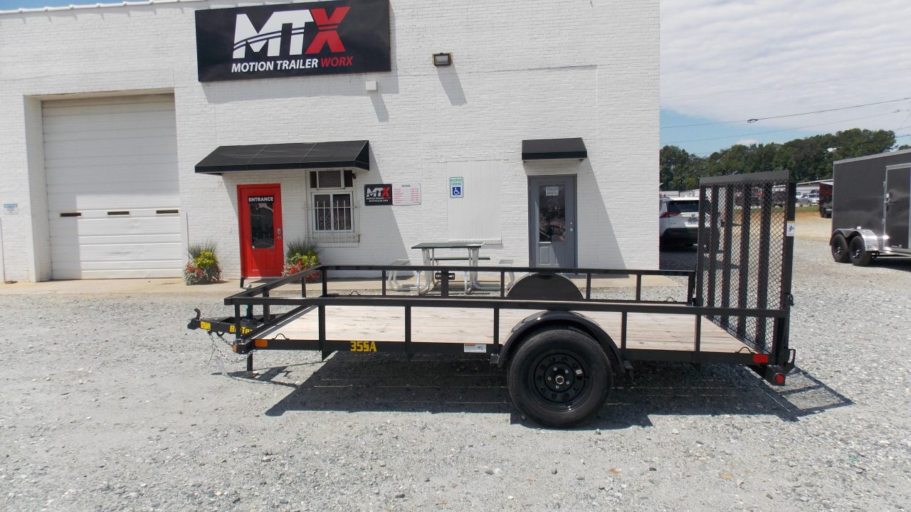New 2026 Big Tex Trailers 6x12 35SA w/ 4' Spring Assist Tailgate Utility Trailer