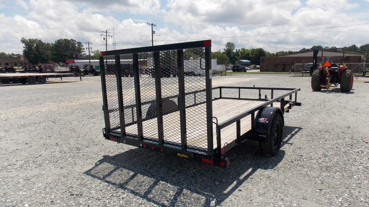 New 2026 Big Tex Trailers 6x12 35SA w/ 4' Spring Assist Tailgate Utility Trailer
