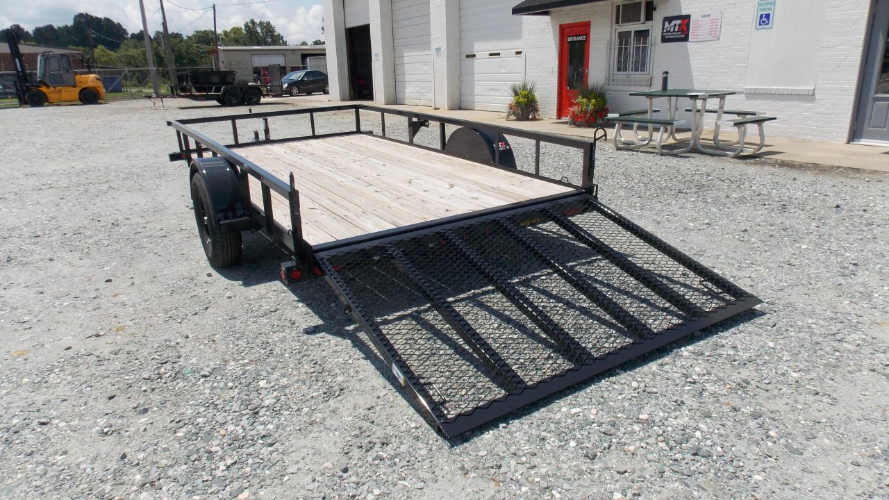 New 2026 Big Tex Trailers 6x12 35SA w/ 4' Spring Assist Tailgate Utility Trailer