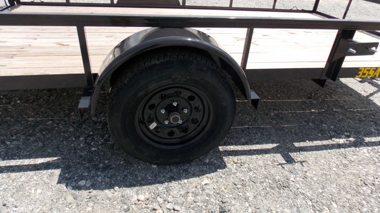 New 2026 Big Tex Trailers 6x12 35SA w/ 4' Spring Assist Tailgate Utility Trailer