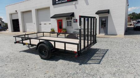 New 2026 Big Tex Trailers 6x12 35SA w/ 4' Spring Assist Tailgate Utility Trailer