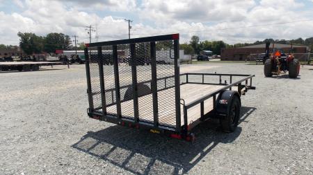 New 2026 Big Tex Trailers 6x12 35SA w/ 4' Spring Assist Tailgate Utility Trailer