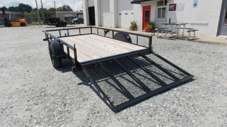 New 2026 Big Tex Trailers 6x12 35SA w/ 4' Spring Assist Tailgate Utility Trailer