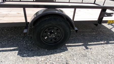 New 2026 Big Tex Trailers 6x12 35SA w/ 4' Spring Assist Tailgate Utility Trailer