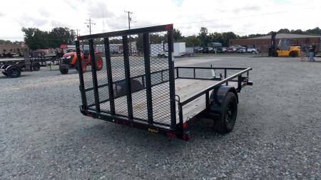 New 2026 Big Tex Trailers 6x10 35SA w/ 4' Spring Assist Gate Utility Trailer