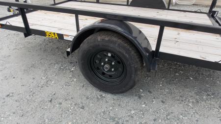 New 2026 Big Tex Trailers 6x10 35SA w/ 4' Spring Assist Gate Utility Trailer