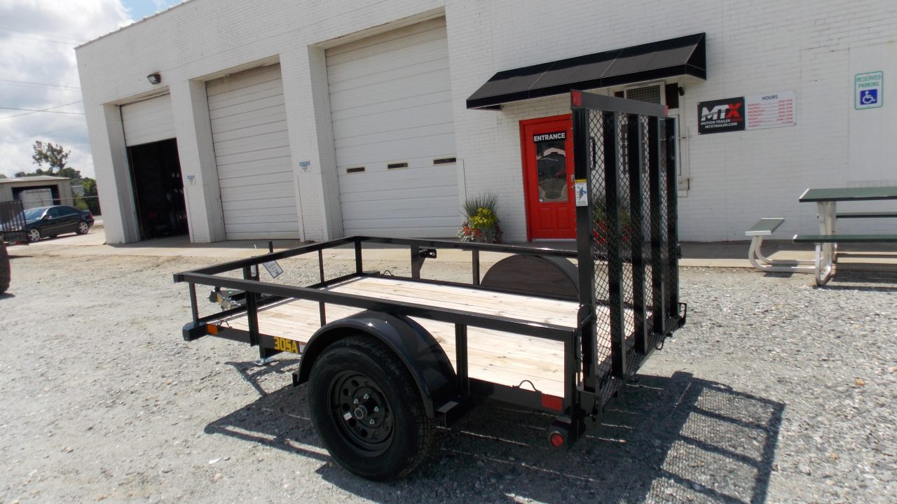 New 2026 Big Tex Trailers 5x8 30SA w/ Gate Utility Trailer