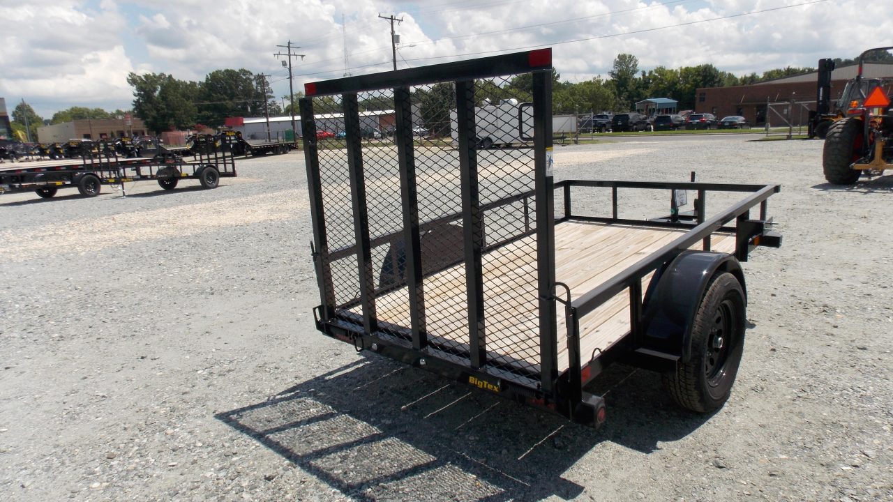 New 2026 Big Tex Trailers 5x8 30SA w/ Gate Utility Trailer