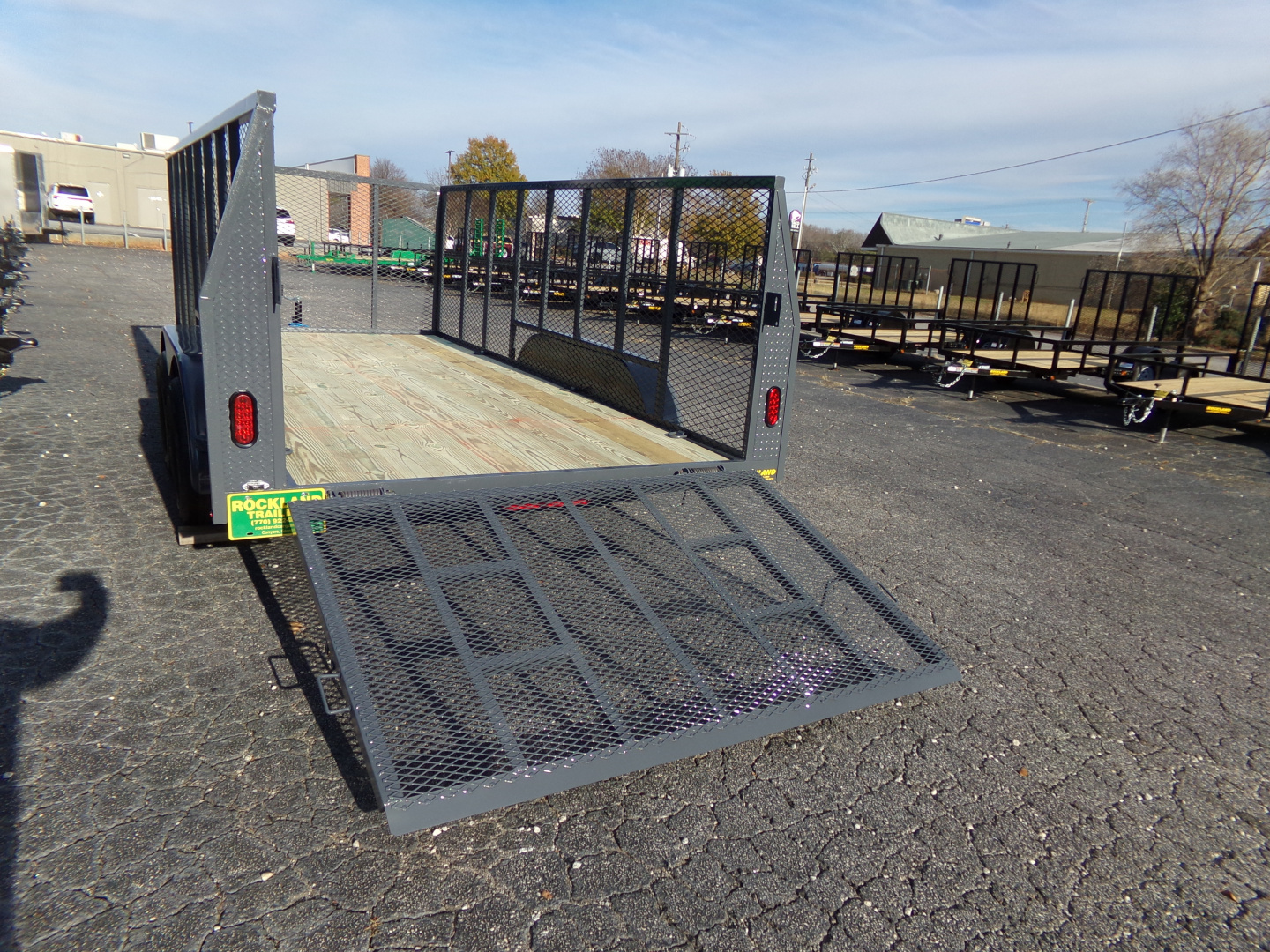 New 2026 Tuff Dawg Trailers 6.4X14 Yard Pup Utility Trailer
