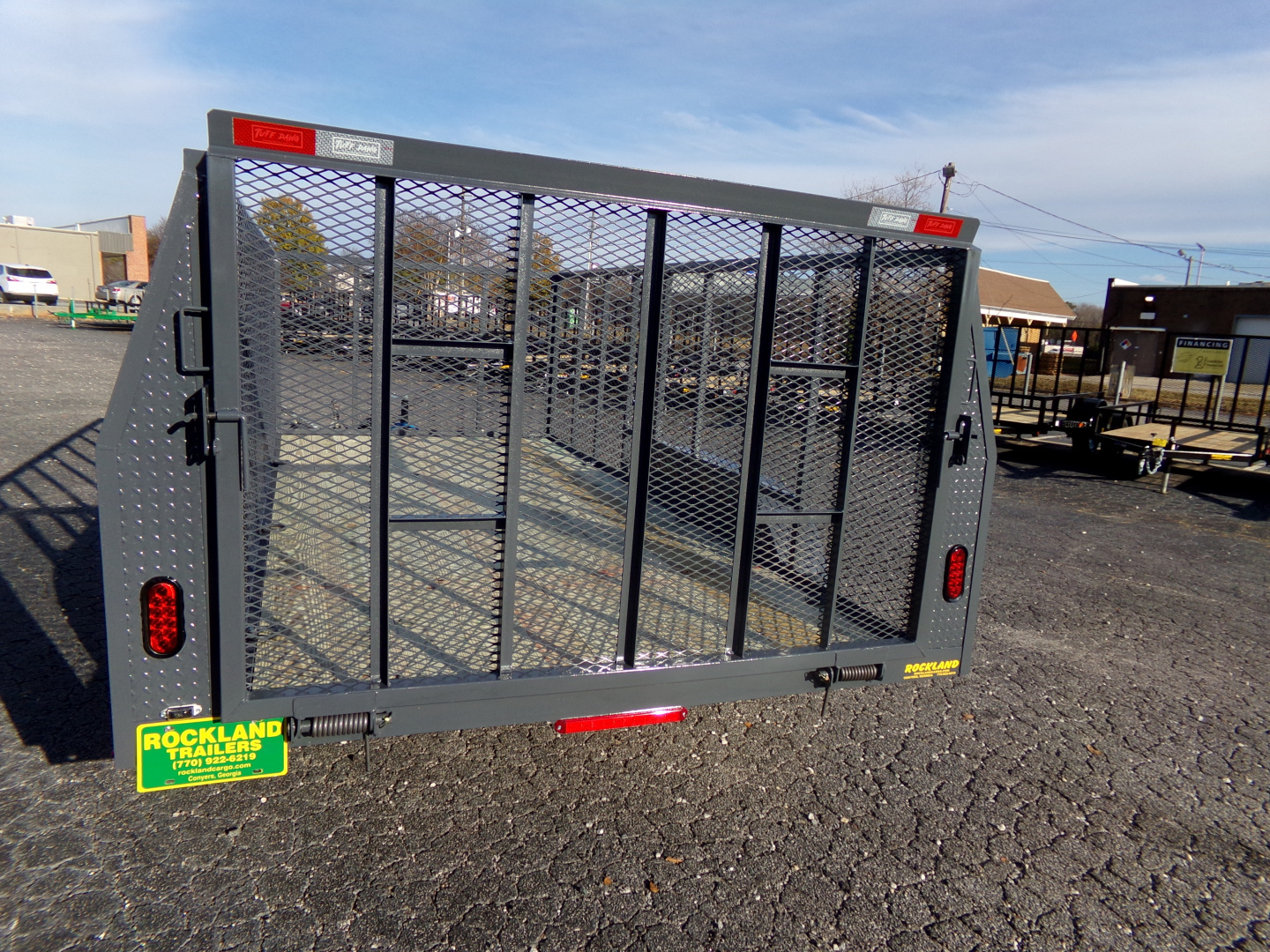 New 2026 Tuff Dawg Trailers 6.4X14 Yard Pup Utility Trailer