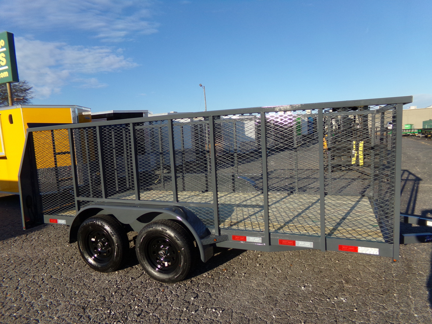 New 2026 Tuff Dawg Trailers 6.4X14 Yard Pup Utility Trailer