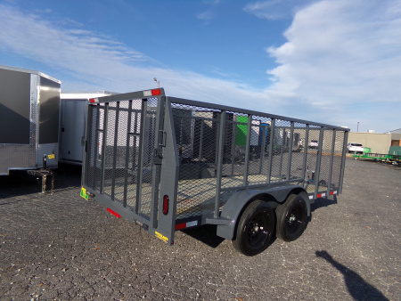 New 2026 Tuff Dawg Trailers 6.4X14 Yard Pup Utility Trailer
