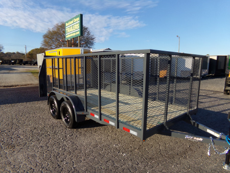 New 2026 Tuff Dawg Trailers 6.4X14 Yard Pup Utility Trailer