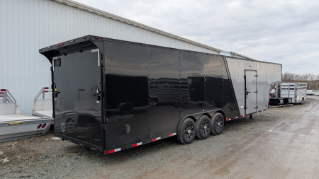 New 2026 Homesteader 8.5x38 (29+8) Gooseneck Car Hauler w/ Ramp