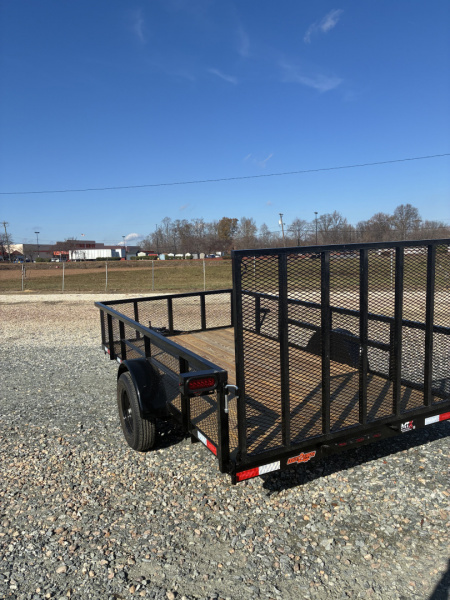 New 2026 Down 2 Earth Trailers 6x12 w/ Gate and 2' Expanded Metal Sides