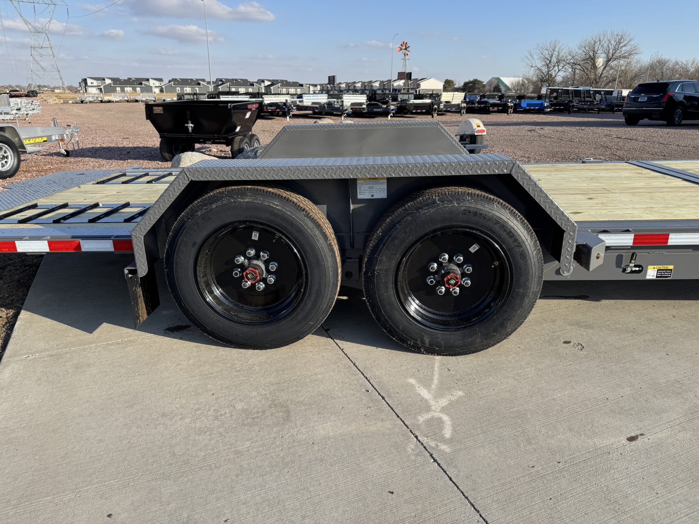 New 2026 Midsota TB-22 17.6k Split Tilt Trailer