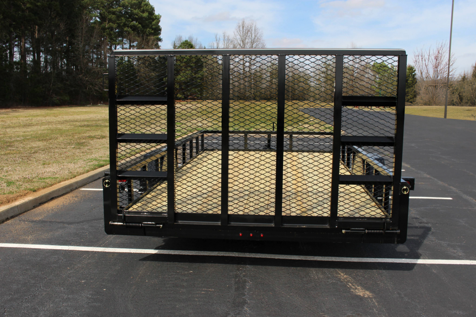 New 2026 14'X83" Single Axle SQ Top GTS Utility Trailer W/ ramp Gate
