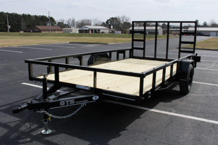 New 2026 14'X83" Single Axle SQ Top GTS Utility Trailer W/ ramp Gate