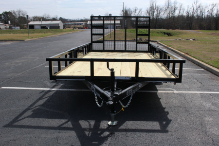 New 2026 14'X83" Single Axle SQ Top GTS Utility Trailer W/ ramp Gate