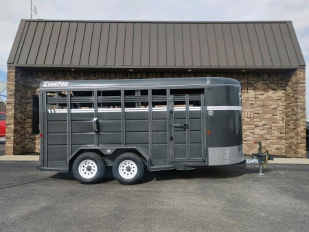 New 2026 CornPro SB-16 7S Livestock Trailer