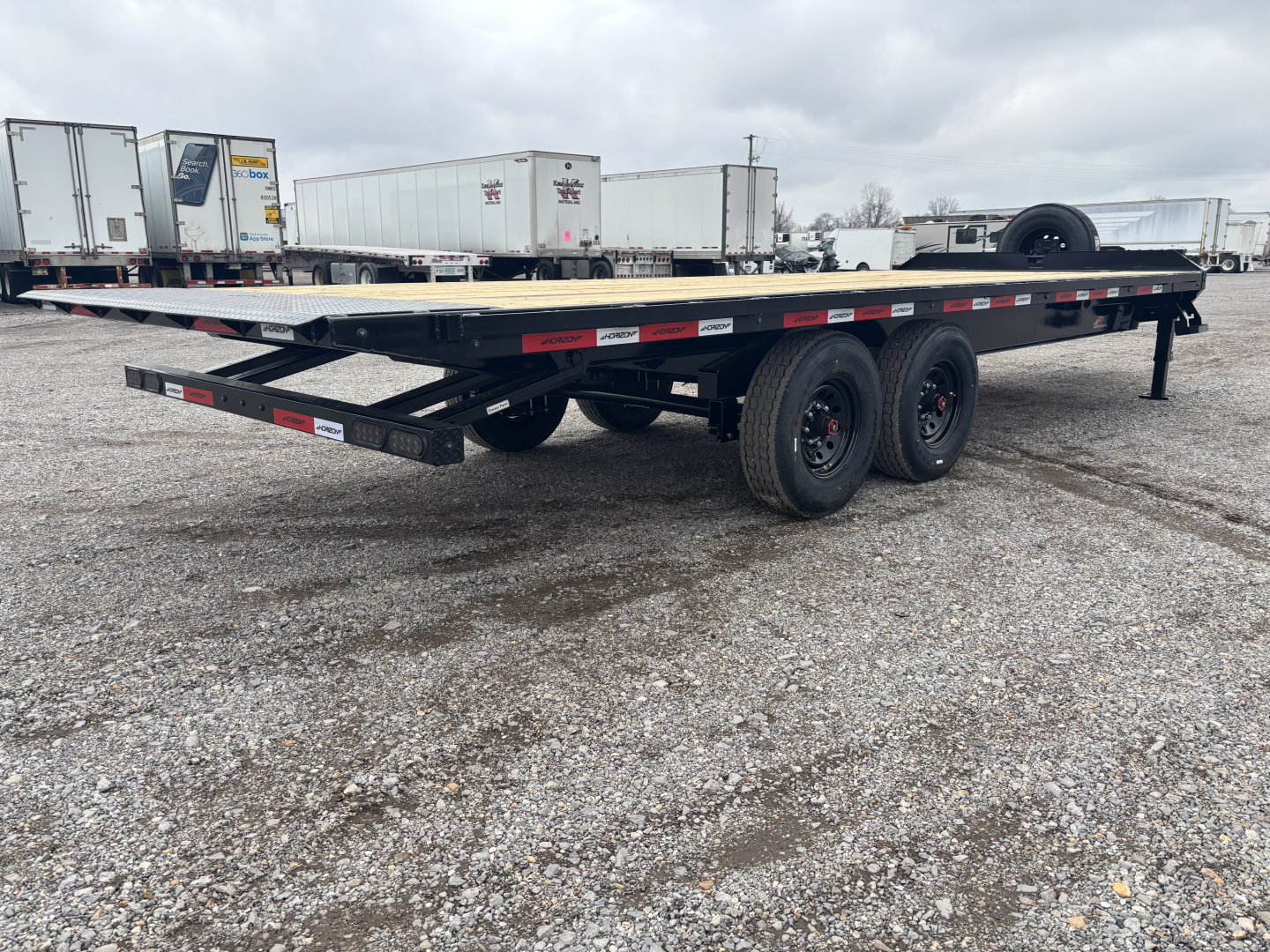 New 2026 Horizon Trailers FFT 22'x 102" Full Tilt Equipment Trailer