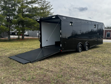 New 2026 Rock Solid Cargo 8.5x24 7'6  Interior-Race Trailer- Finished Interior- 5200lb Torsion Axle