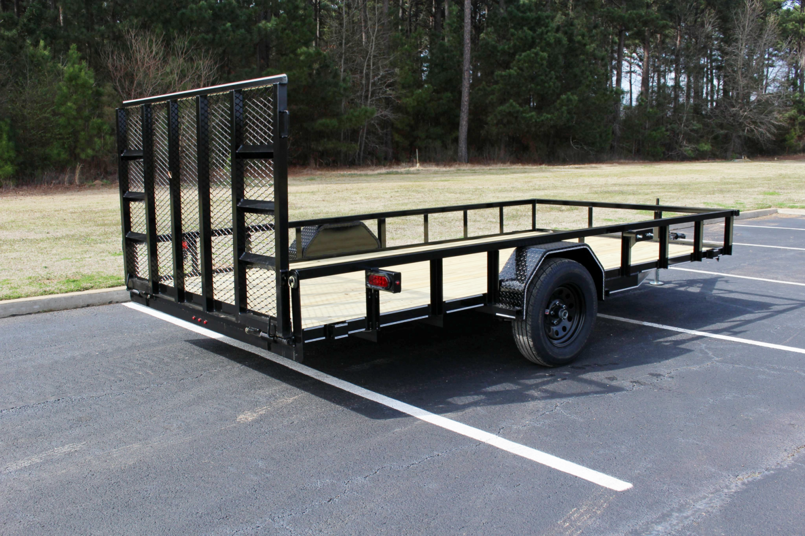 New 2026 14'X83" SQ Top GTS Utility Trailer W/ ramp Gate