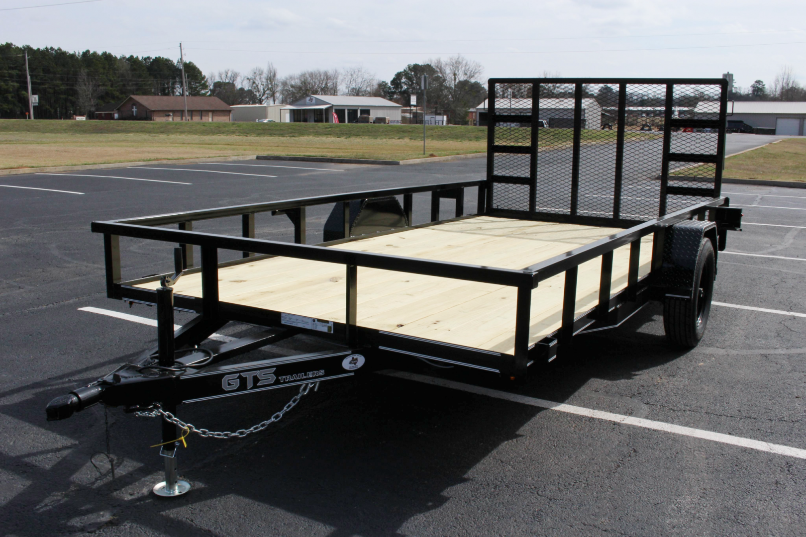 New 2026 14'X83" SQ Top GTS Utility Trailer W/ ramp Gate