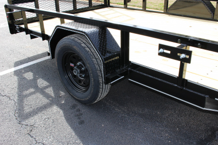 New 2026 14'X83" SQ Top GTS Utility Trailer W/ ramp Gate