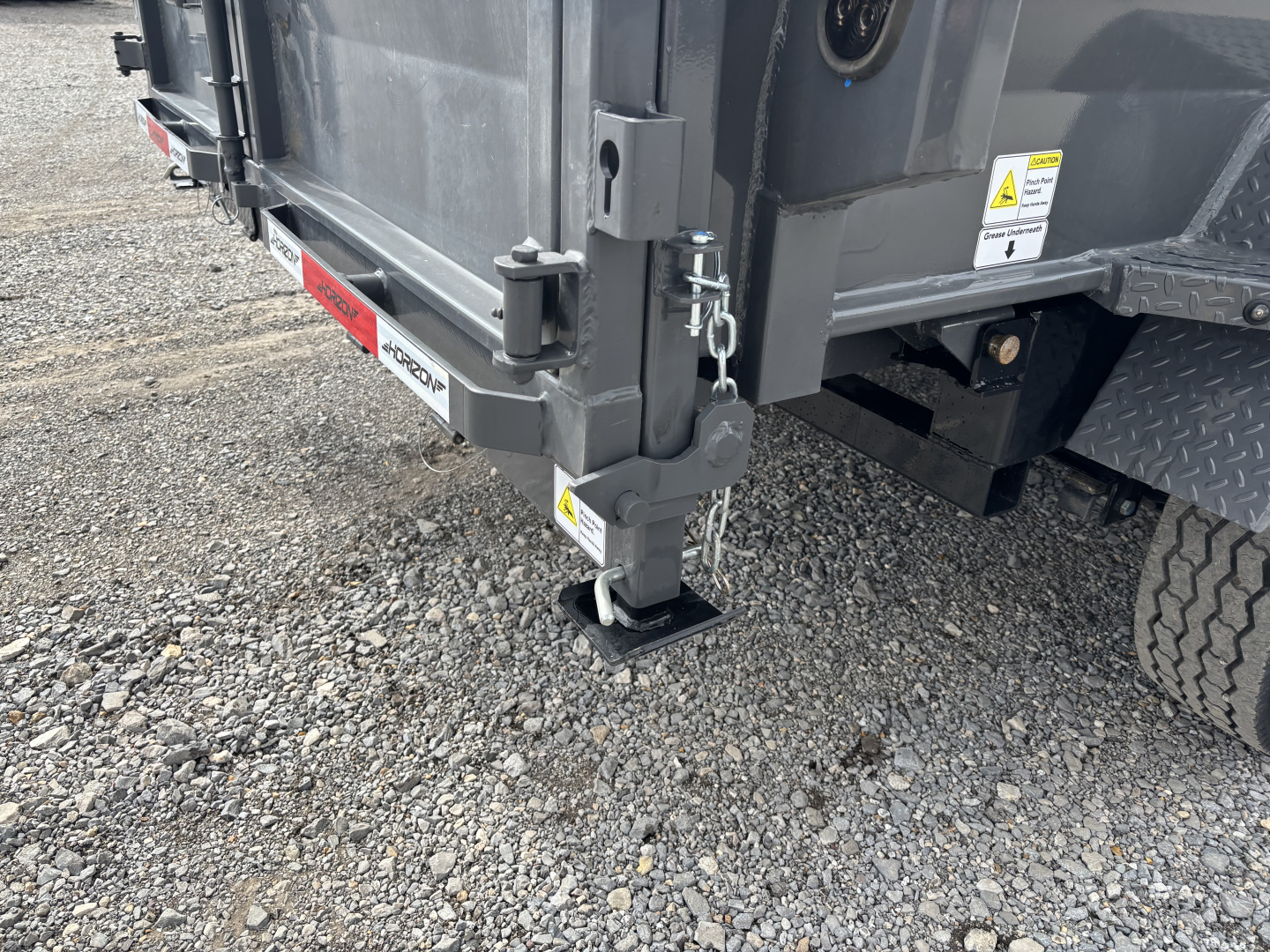 New 2026 Horizon Trailers LZ7-14' 42" Sides 14,000lb (GVWR) Dump Trailer
