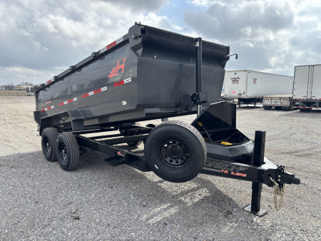 New 2026 Horizon Trailers LZ7-14' 42" Sides 14,000lb (GVWR) Dump Trailer