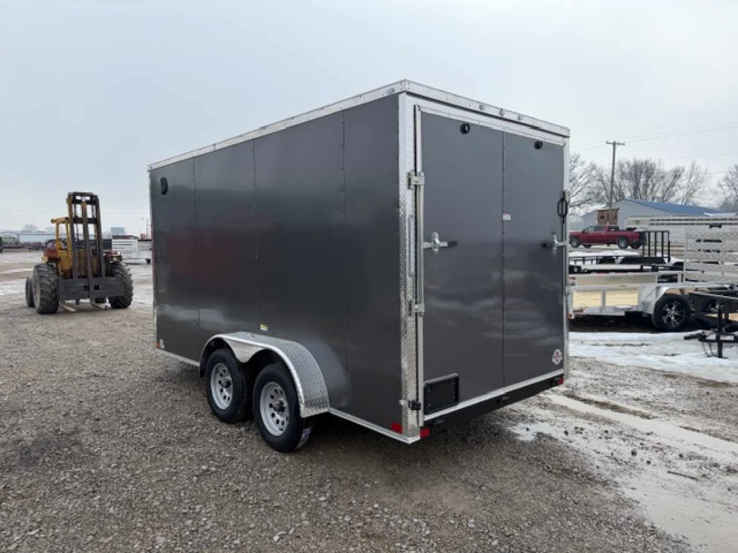 New 2026 Seed Cargo 7x14' Enclosed Trailer