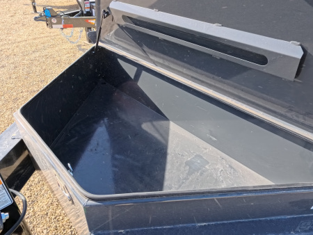 New 2026 Iron Bull 83 x 24 (21 +3) EWB Equipment Trailer with 14,000 lb. GVWR , Rampage Ramps - Ranch Gray