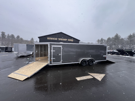 New 2026 High Country 7x22 + 5ft V nose - Snowmobile Trailer/ Four Place / Drive In-Out / All Aluminum - 7000gvw
