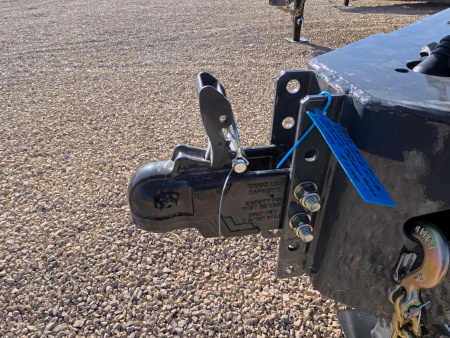 New 2026 Iron Bull 83 x 24 (21 +3) EWB Equipment Trailer with 14,000 lb. GVWR , Rampage Ramps - Ranch Gray