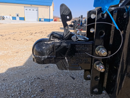 New 2026 Iron Bull 96 x 14 DDP Dump Trailer with 14,999 lb. GVWR, Slide-In Ramps -Black