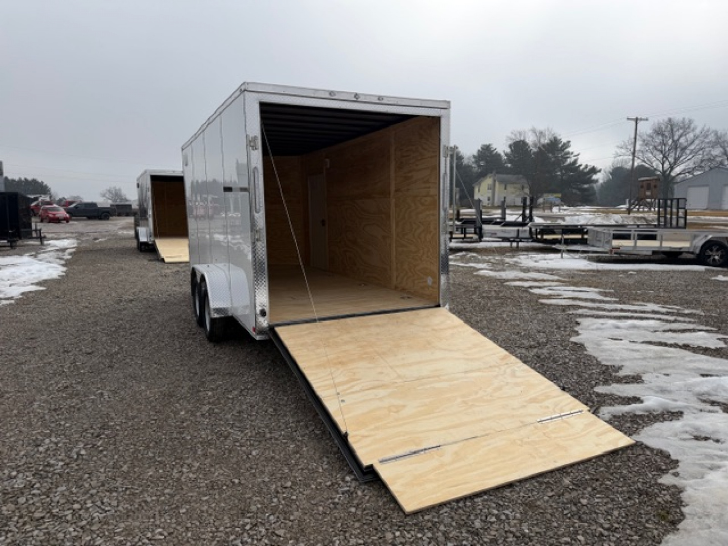 New 2026 Seed Cargo 7x16' Enclosed Trailer - UTV Package