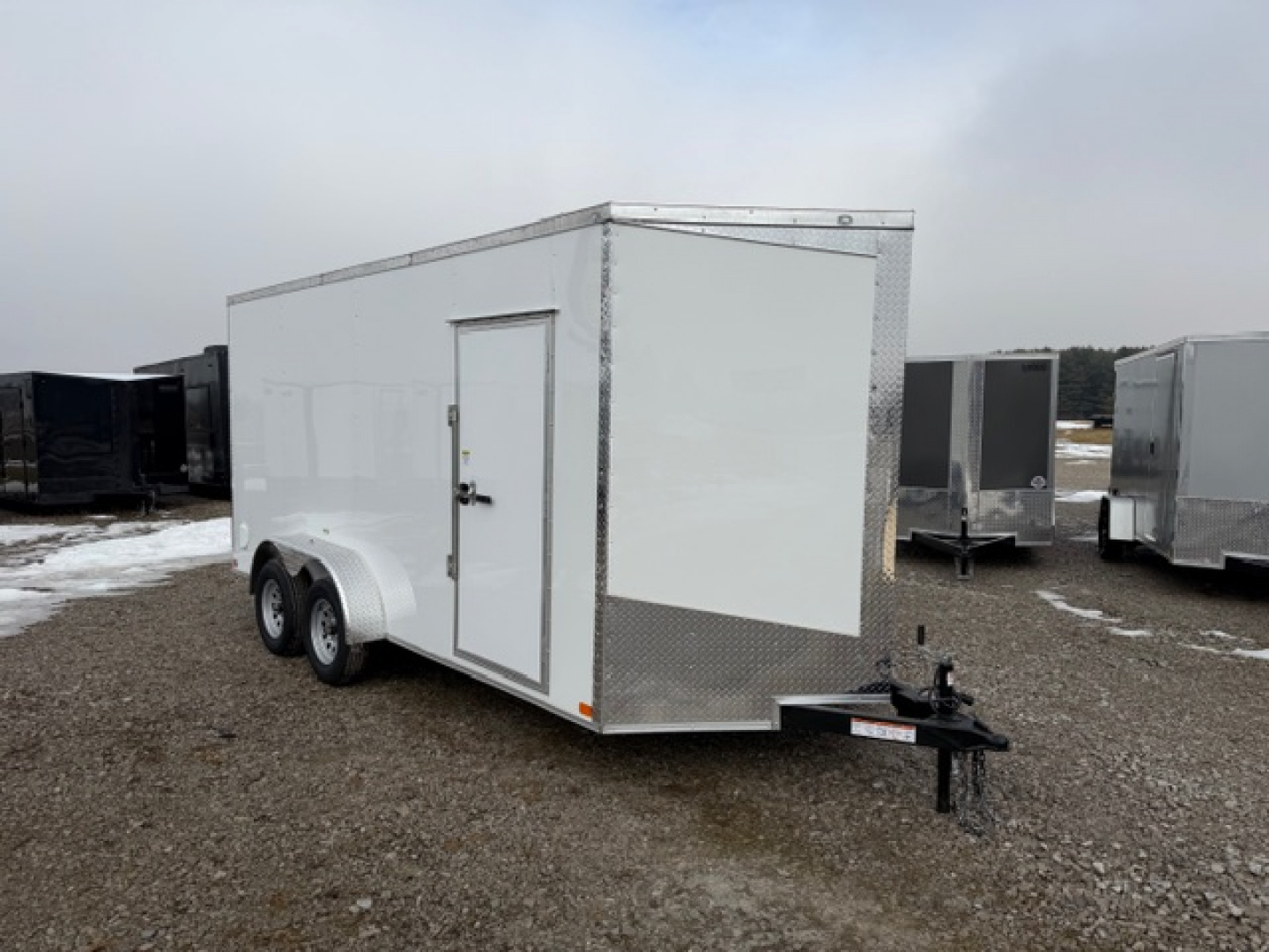 New 2026 Seed Cargo 7x16' Enclosed Trailer - UTV Package