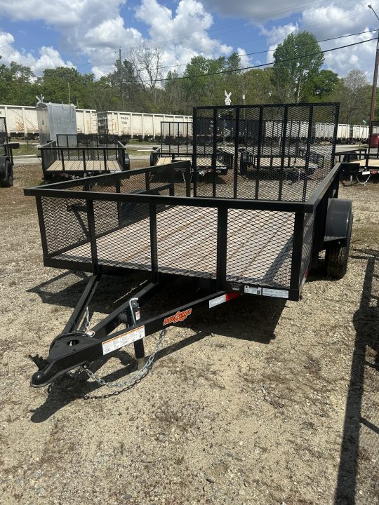 New 76x10 D2E Highside Utility Trailer